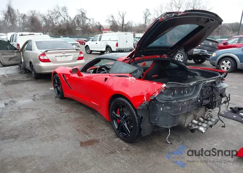 2014 Chevrolet Corvette Stingray from USA, damaged, VIN 1G1YE2D71E5110839